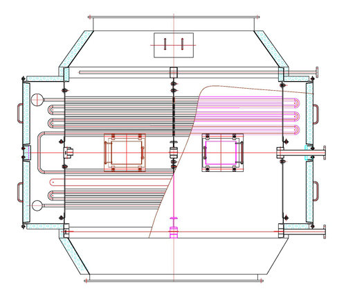 LFK0.5-5.0t/h型针形管/鳍片管废气经济器