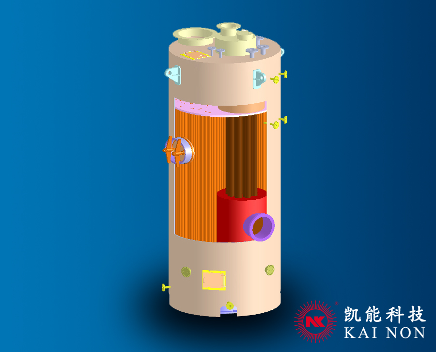 船用燃油废气组合式锅炉