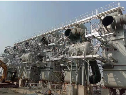 孟加拉重油电站余热利用项目现场