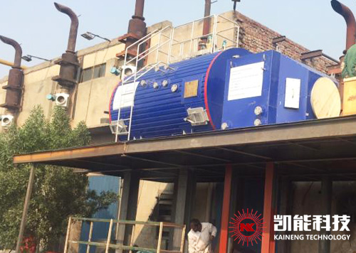 发电机组余热锅炉现场 发电机组余热锅炉现场