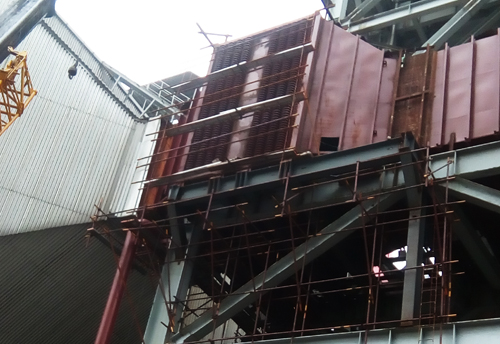 沁北电厂4*600MW低温省煤器项目建设
