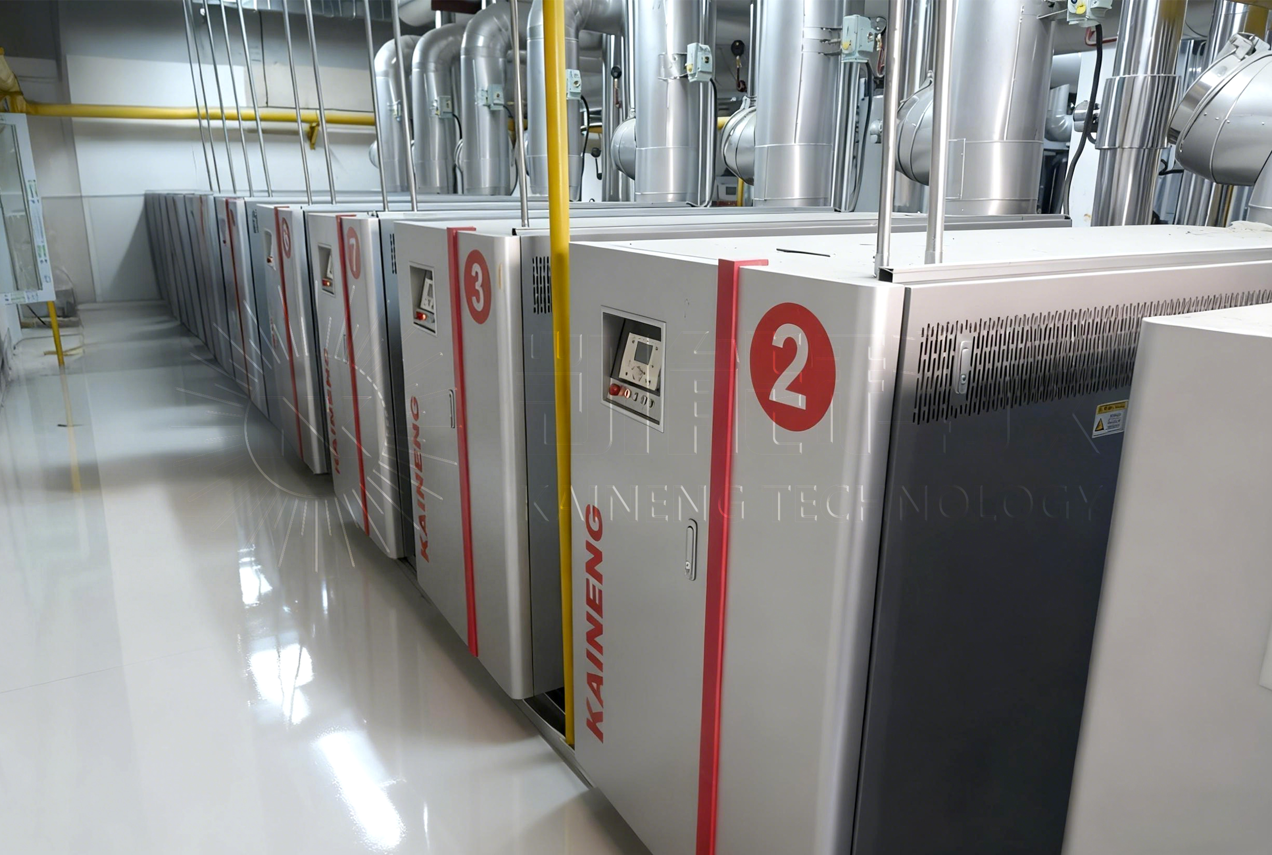 1050KW低氮冷凝燃气供暖锅炉