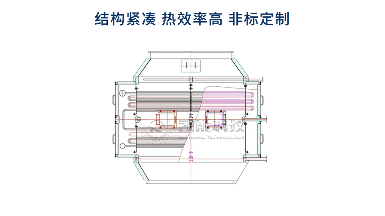 WFY型卧式废气锅炉/废气经济器-船用锅炉